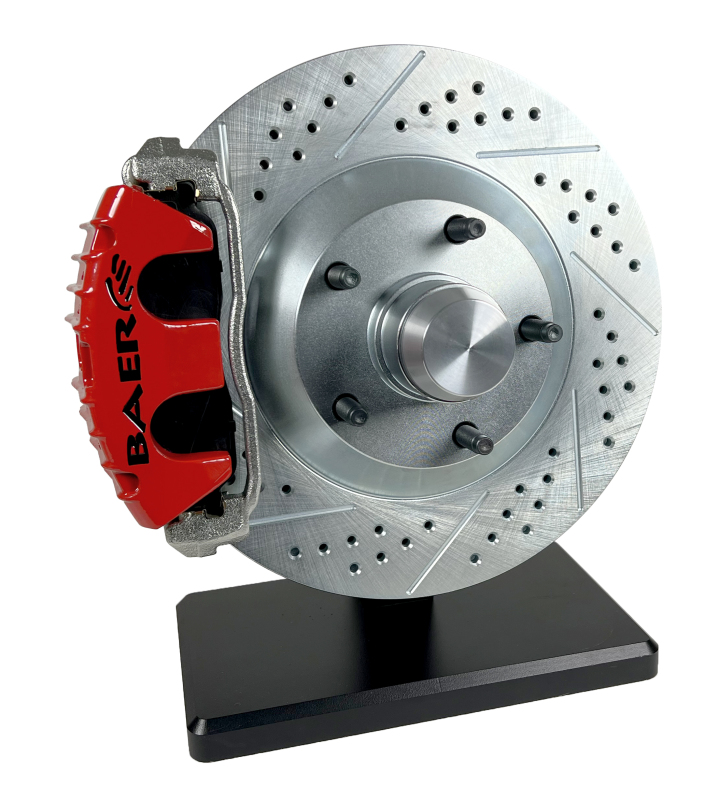 Baer Brakes 63-87 Chevrolet/GMC 2WD Trucks 13in Classic Series Front Brake Kit - Red thumbnail 2