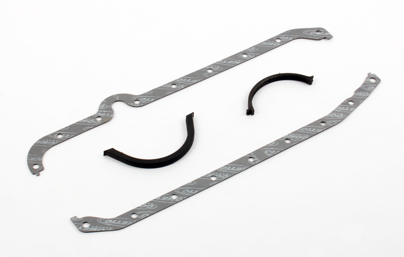 Cometic Chevy Gen1 Small Block V8 .094in Fiber Oil Pan Gskt Kit-Right Side Dipstick-Thick Front Seal thumbnail 2