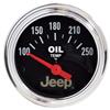 Autometer Jeep 52.4mm Short Sweep Electronic 100-250 Def F Transfer Case Temperature Gauge thumbnail 6