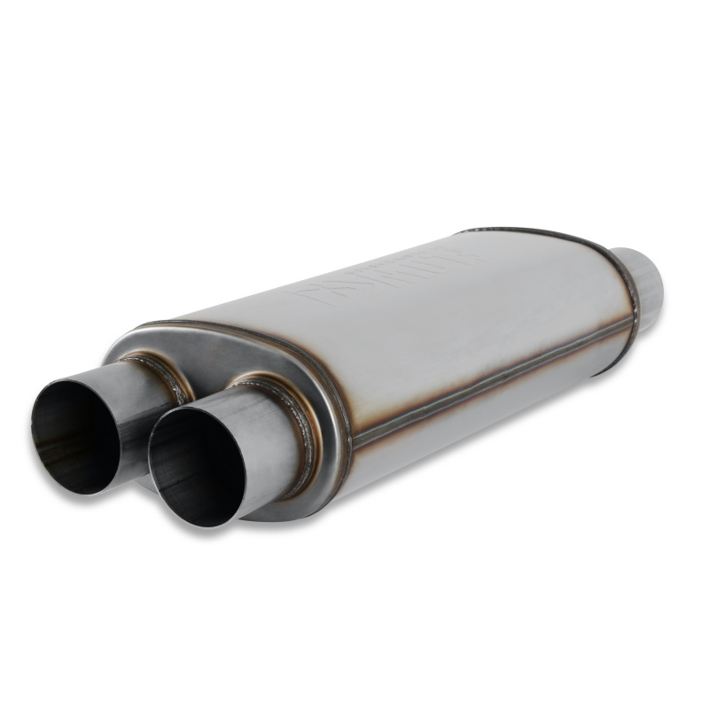 Flowmaster FlowFX Muffler SS 3 IN Dual IN/OUT W/ X-Pipe thumbnail 4