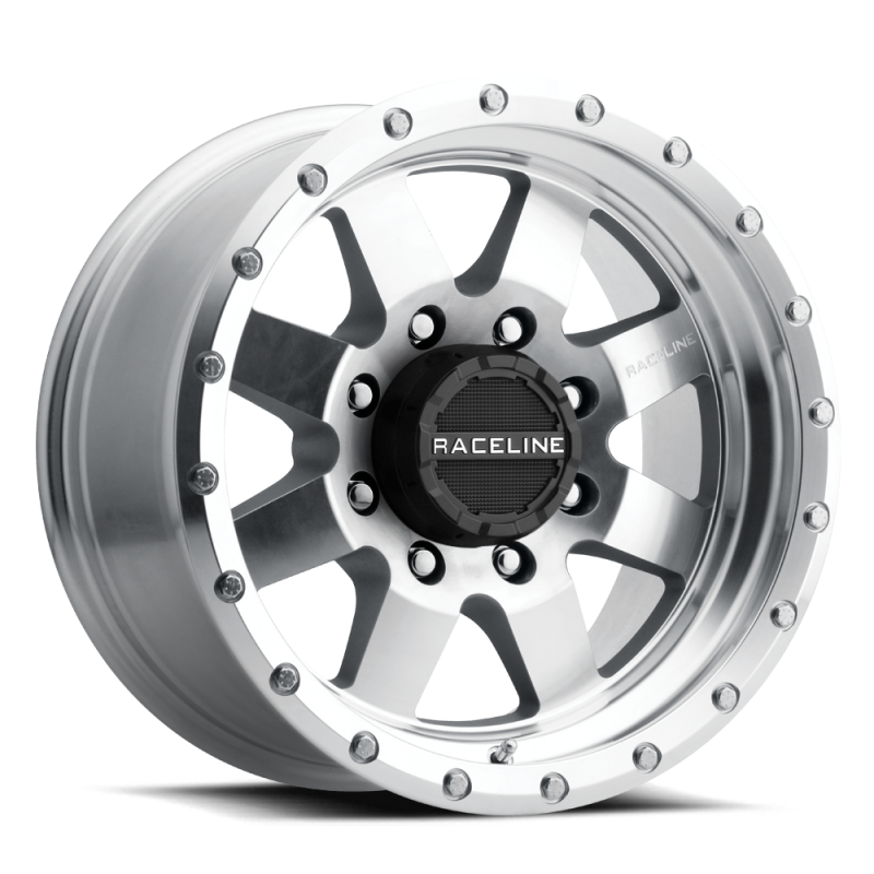 Raceline 935MC Defender 17x9in / 8x170 BP / 0mm Offset / 130.81mm Bore - Machined Wheel thumbnail 3
