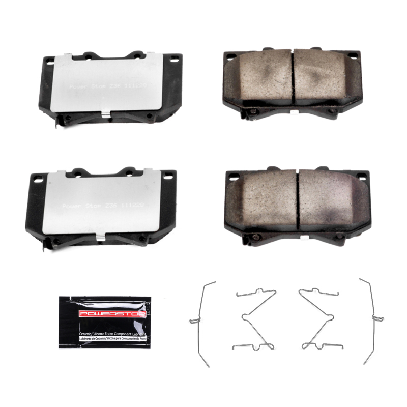 Power Stop 00-02 Toyota Tundra Front Z36 Coated Kit w/Calipers (2x psbJBR935EVC, 1x psbS2632, 1x psbZ36-812) thumbnail 7