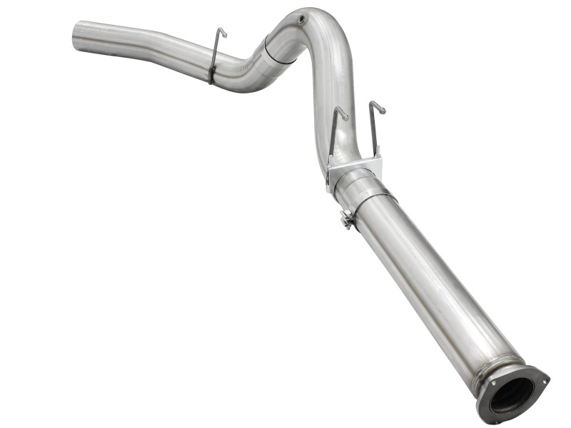 aFe Atlas Exhausts 5in DPF-Back Aluminized Steel Exhaust System 2015 Ford Diesel V8 6.7L (td) No Tip thumbnail 9