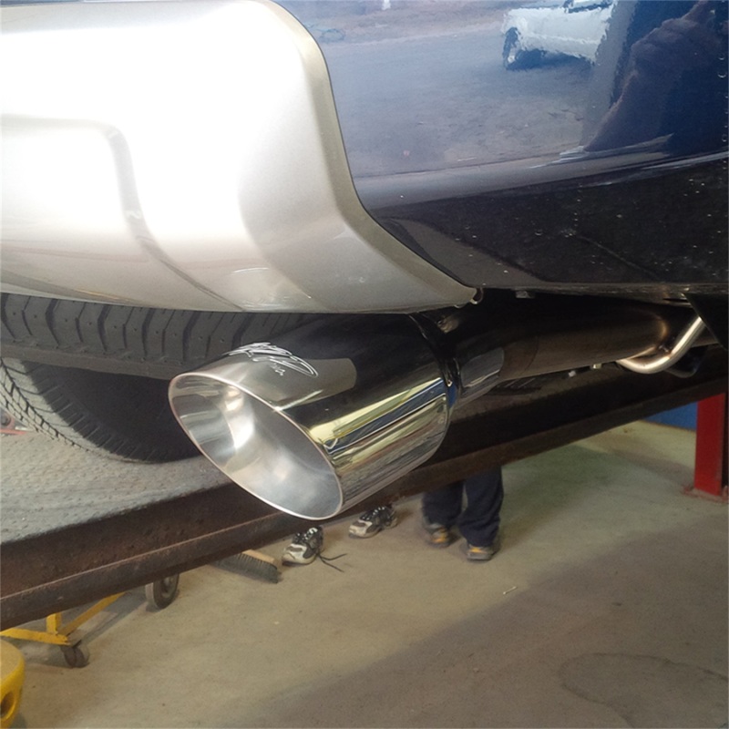 MBRP 10-18 Toyota 4 Runner AL 4in O.D Tip Single Rear Exit 2.5in Cat Back Exhaust thumbnail 4