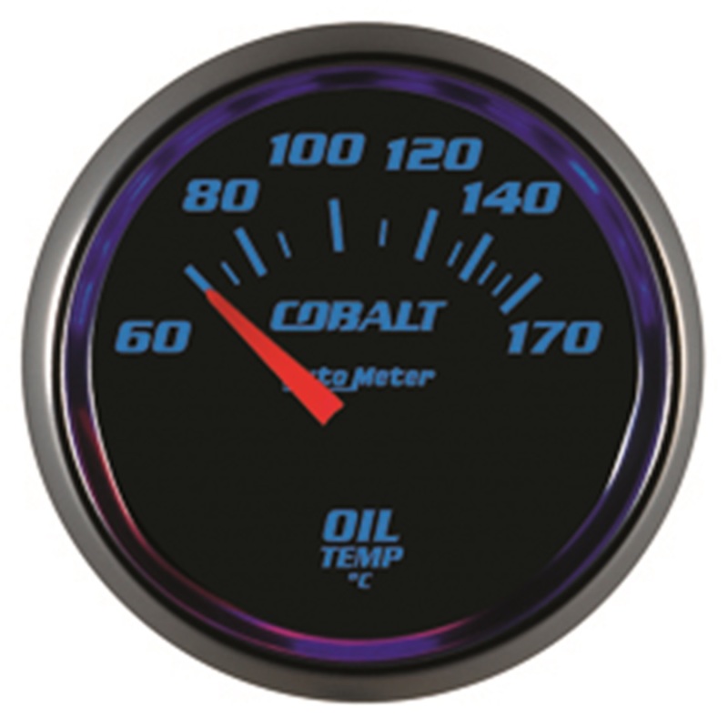 Autometer Cobalt 52mm 60-170 deg. C Oil Temperature Gauge