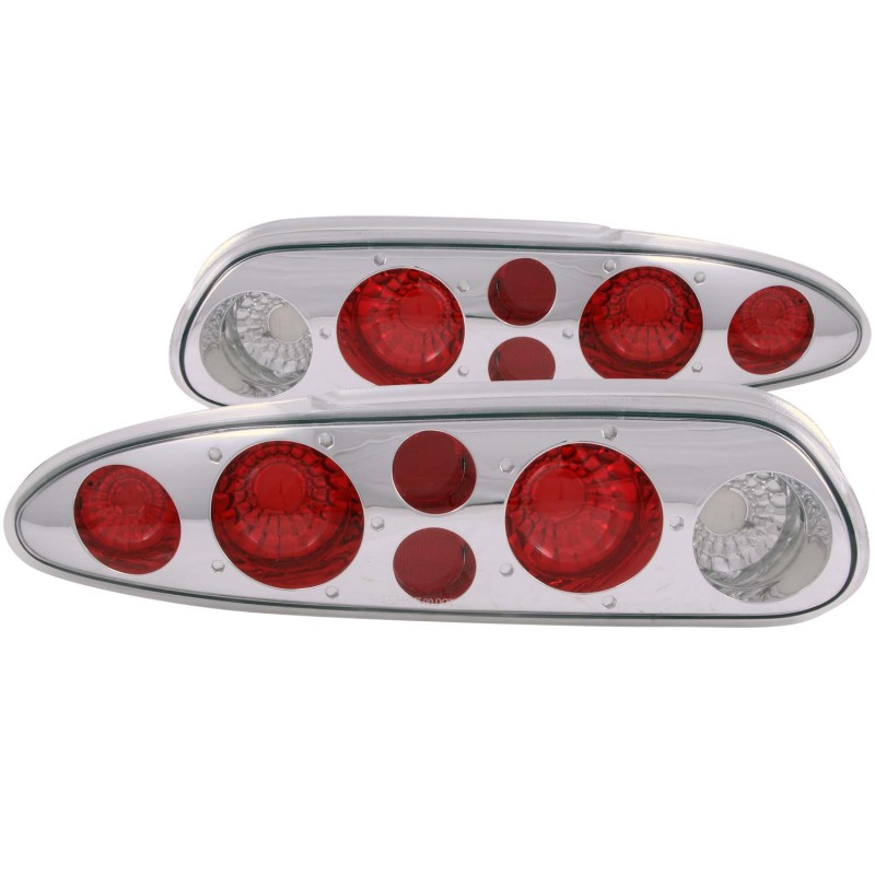 ANZO 1993-2002 Chevrolet Camaro Taillights Chrome thumbnail 3
