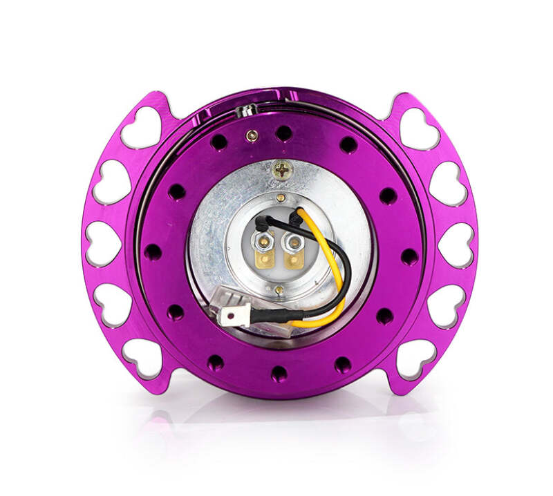 NRG Quick Release Kit - Purple Body/ Purple Heart Cutout Ring thumbnail 6
