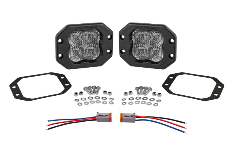 Diode Dynamics SS3 Pro ABL - White Combo Flush (Pair)