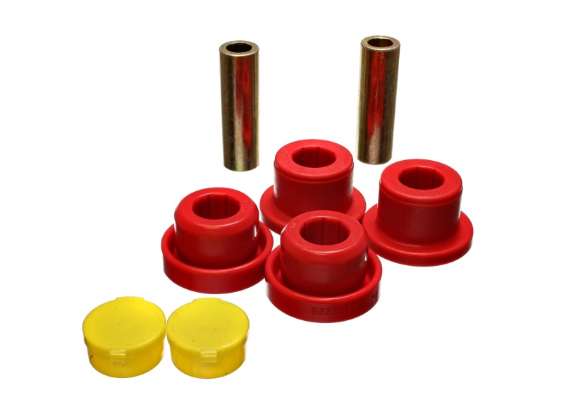 Energy Suspension 99-04 Ford F-350 2WD Red Radius/Strut Arm Bushing Set thumbnail 4