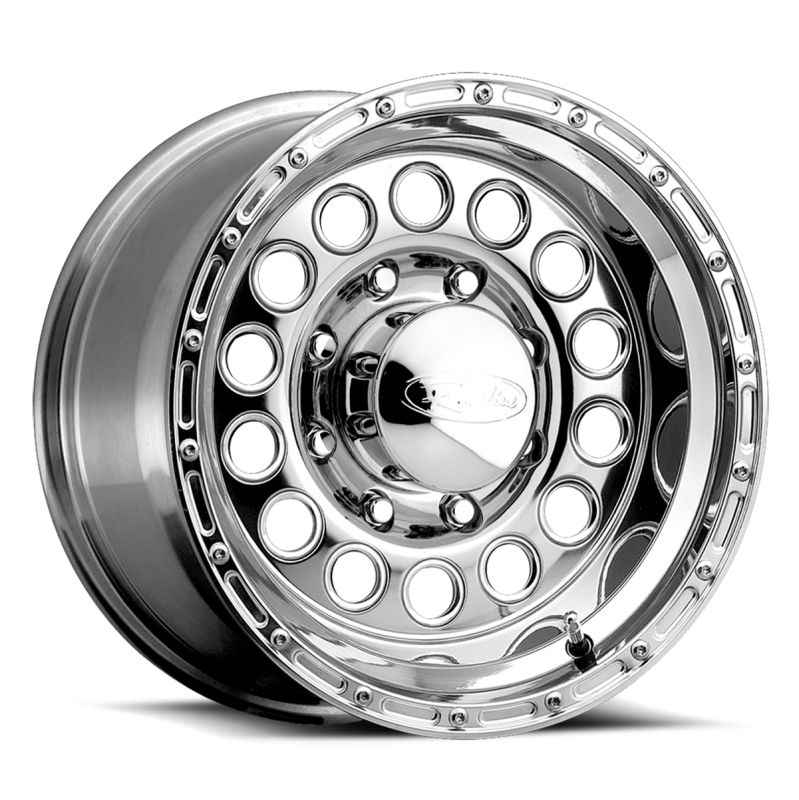 Raceline 887 Rock Crusher 15x10in / 5x114.3 BP / -47mm Offset / 83.82mm Bore - Polished Wheel thumbnail 2