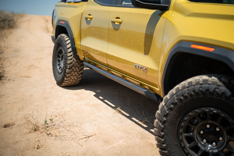 DV8 23-25 Chevy Colorado & GMC Canyon Rock Sliders - Micro Texture Black