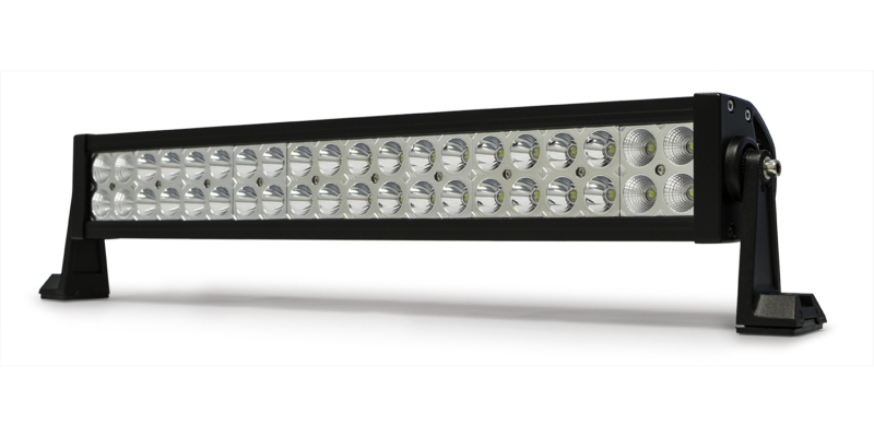 DV8 Offroad Chrome Series 20in Light Bar 120W Flood/Spot 3W LED