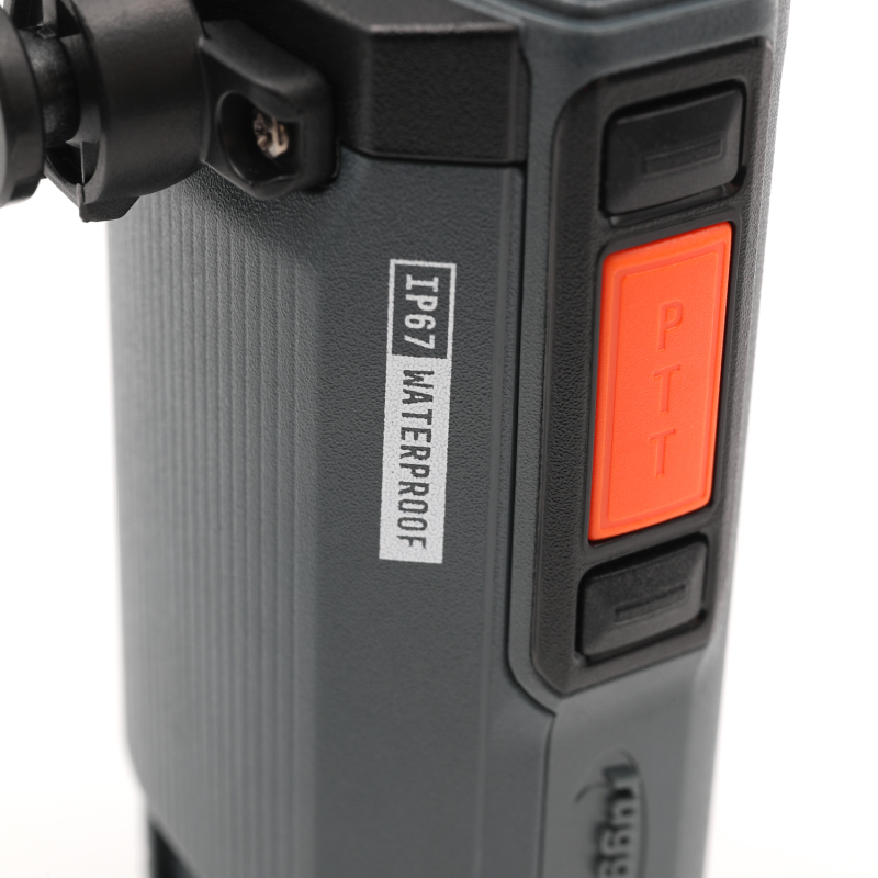 Rugged Radios Waterproof GMRS Handheld Radio with NOAA Alerts - FM Radio