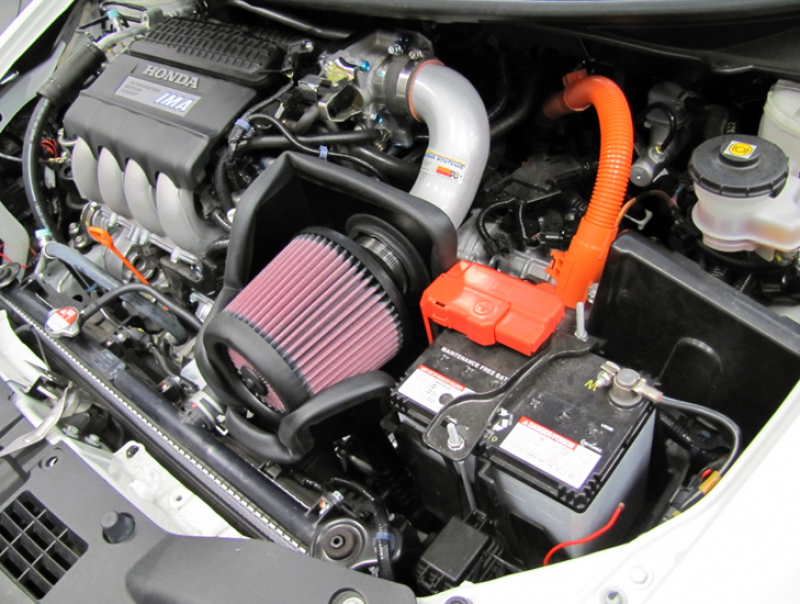 K&N 11 Honda CR-Z 1.5L L4 Silver Typhoon Short Ram Intake thumbnail 4