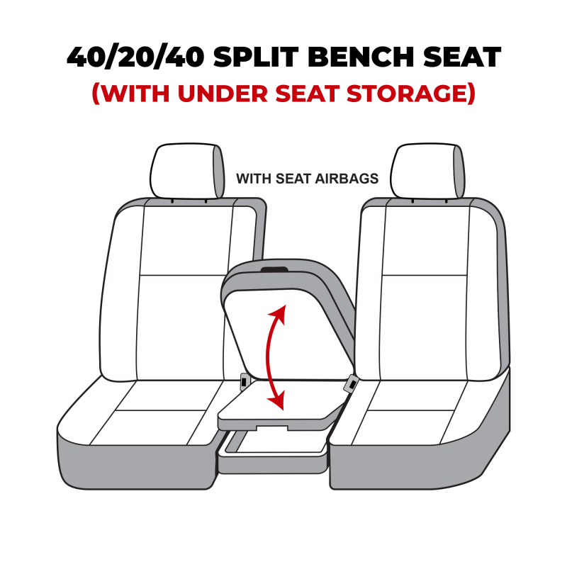 Covercraft 11-12 Dodge Ram Polycotton SeatSaver Custom Front Row Seat Covers - Grey