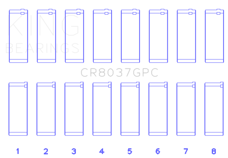 KING Connecting Rod Bearings