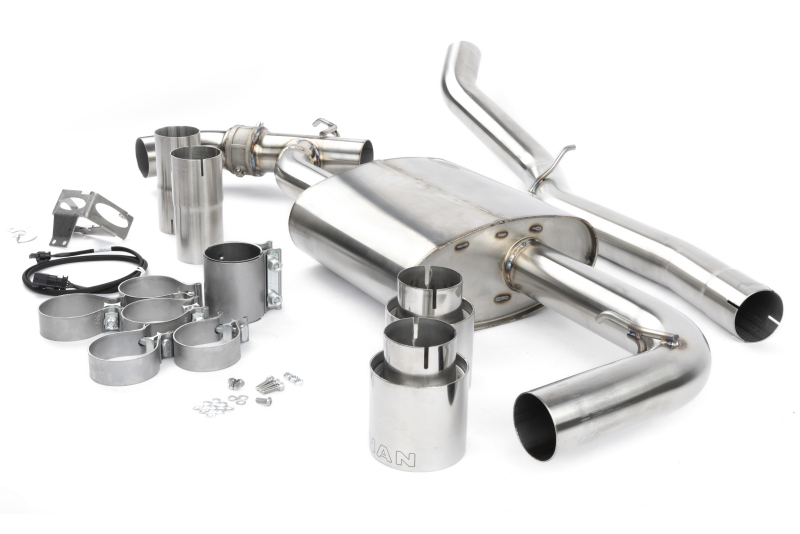 Dinan 16-23 BMW X1/X2 xDrive28i (F48/F39) Valved Axleback Exhaust System - Polished Tips thumbnail 4