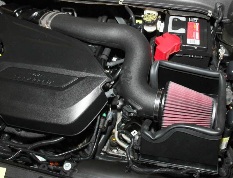 K&N 13-15 Ford Fusion 1.6L EcoBoost Air Charger Performance Intake thumbnail 4
