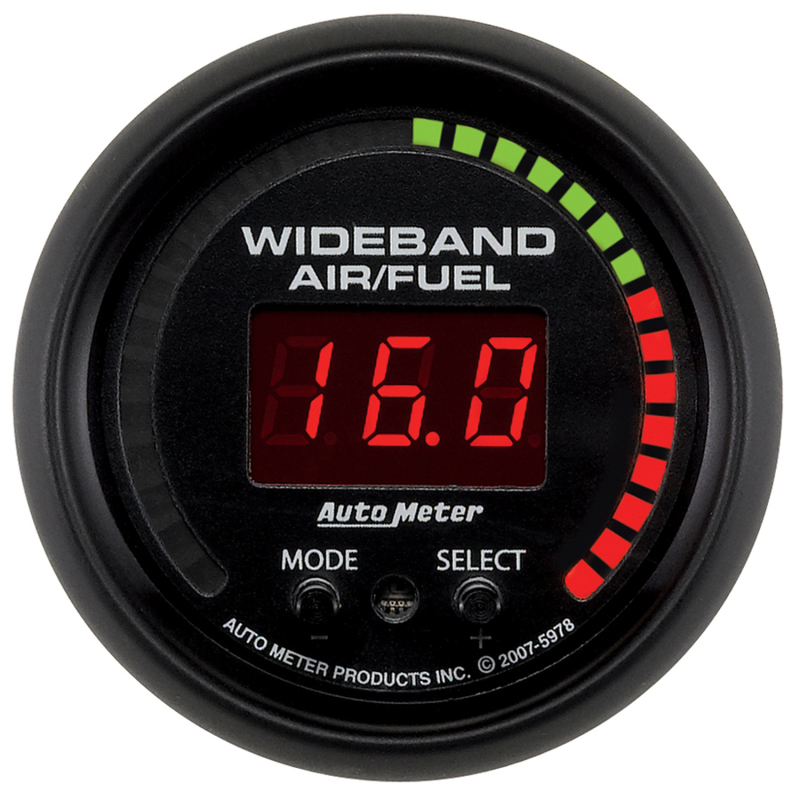 Autometer ES Digital 52mm Wideband Air/Fuel Kit thumbnail 8
