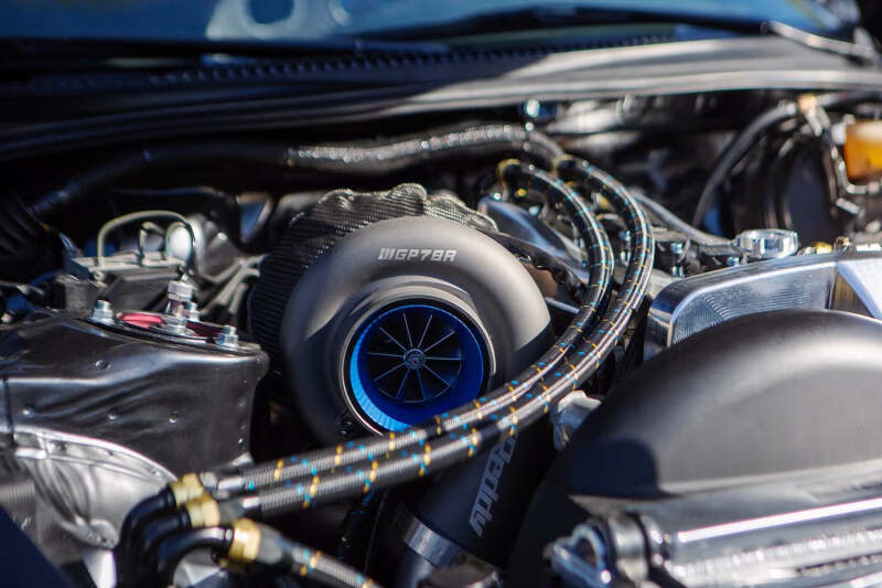 GReddy AN12 REUSABLE HOSE NYLON BRAIDED BLACK/GOLD/BLUE (PRICED PER FOOT) thumbnail 7