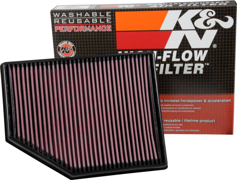K&N 15-17 Volvo V40 2.0L DSL Drop In Air Filter thumbnail 5