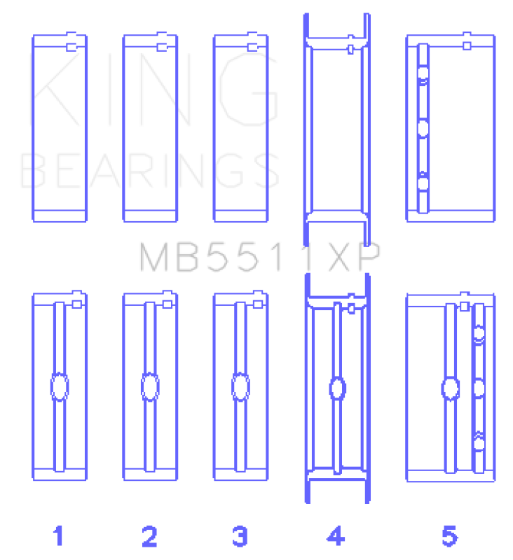 KING Main Bearings