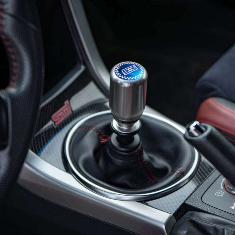 GrimmSpeed Swap-Top Shift Knob Caps - Checkered Blue thumbnail 2