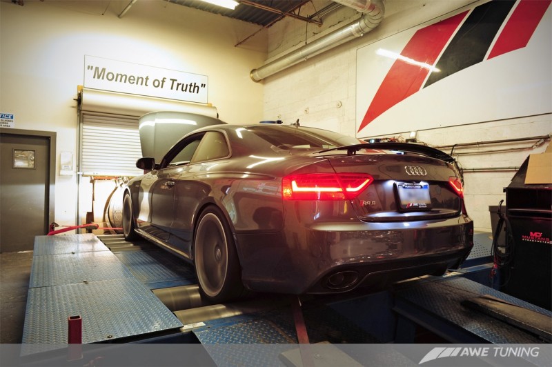 AWE Tuning Audi B8 4.2L Resonated Downpipes for RS5 thumbnail 6