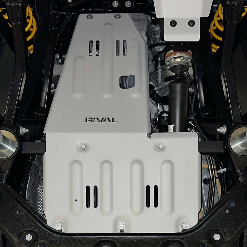 Rival Ineos Grenadier &amp; Quartermaster Aluminum Engine Transmission Catalytic Converter Skid Plat