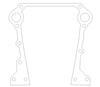 Cometic Chrysler LA .018in AFM Timing Cover Gasket thumbnail 7