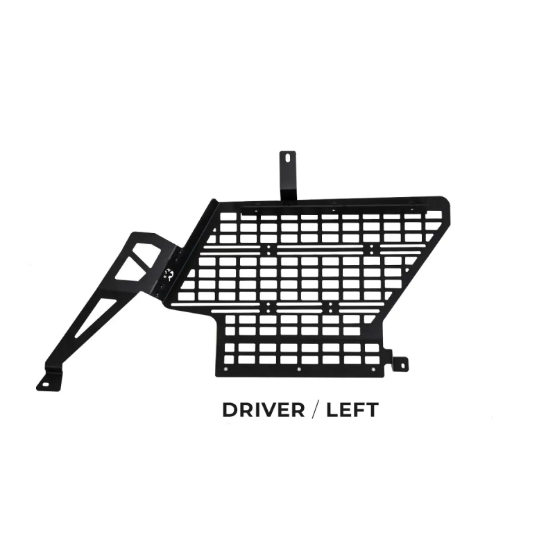 Cali Raised 2025+ Toyota 4Runner Interior Rear Side Window Molle Panel - 2 Row Seating - Driver Side