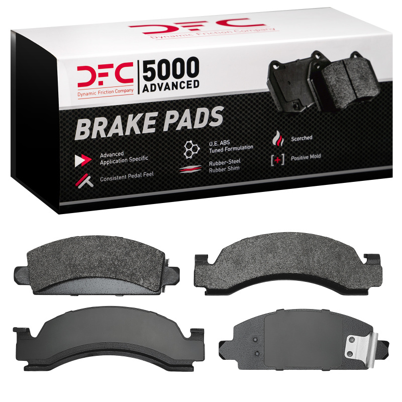 DFC 71-06 Chevrolet R30/R3500 Pickup Rear/Front 5000 Advanced Semi Metallic Brake Pads