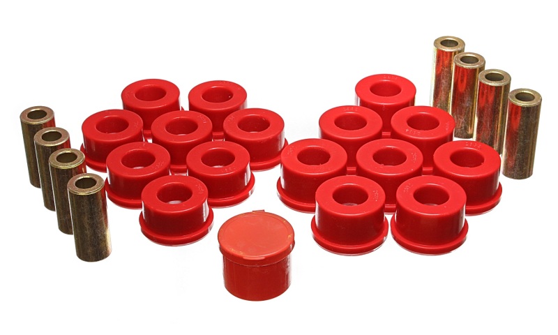 Energy Suspension Control Arm Bushings - Rear - Red thumbnail 6