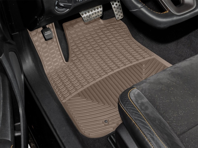 WT Rubber Mats - Front - Tan