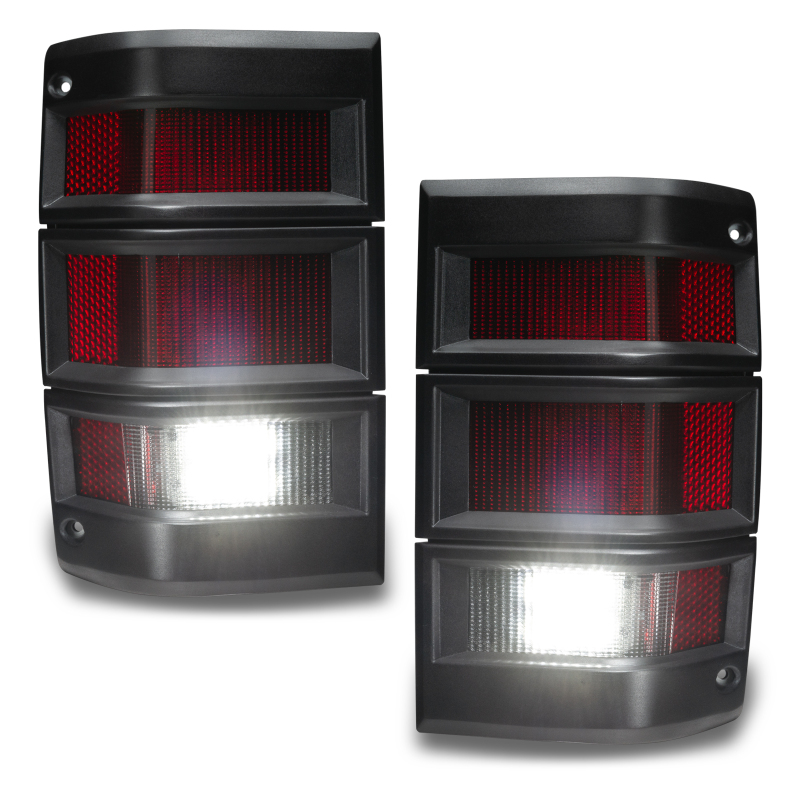 ORACLE Lighting Jeep Comanche MJ LED Tail Lights - Standard Red Lens