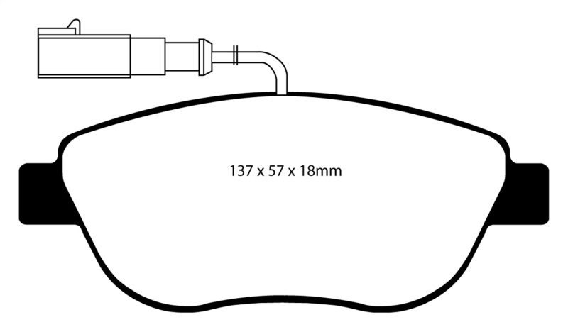EBC S2 Brake Pad and Rotor Kit (1x ebcDP21383, 1x ebcUSR414) thumbnail 4