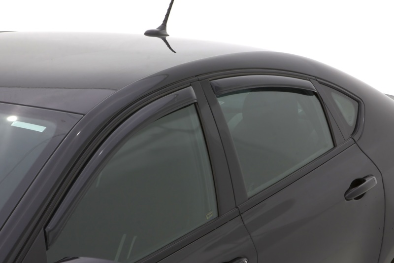 AVS 13-16 Dodge Dart Ventvisor In-Channel Front & Rear Window Deflectors 4pc - Smoke thumbnail 6