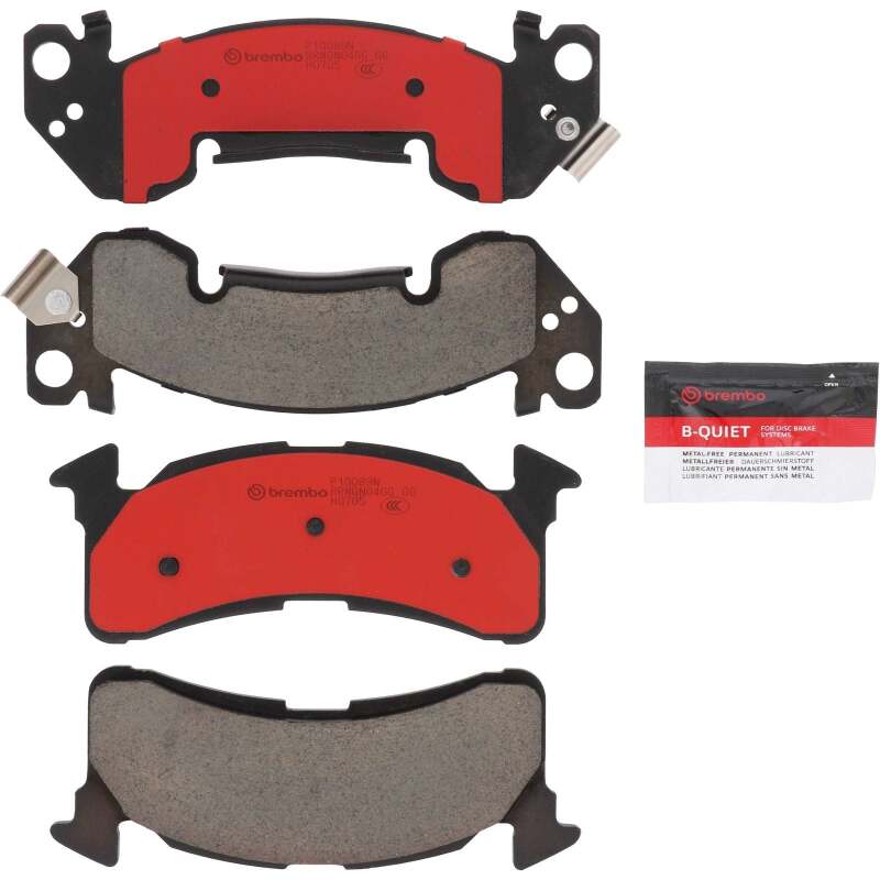 Brembo OE 95-96 Chevrolet G30/GMC G3500 Ceramic Brake Pad - Front thumbnail 2