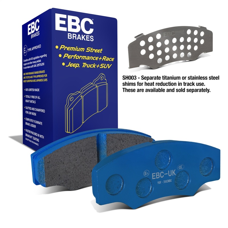 EBC Brakes Bluestuff Street and Track Day Brake Pads