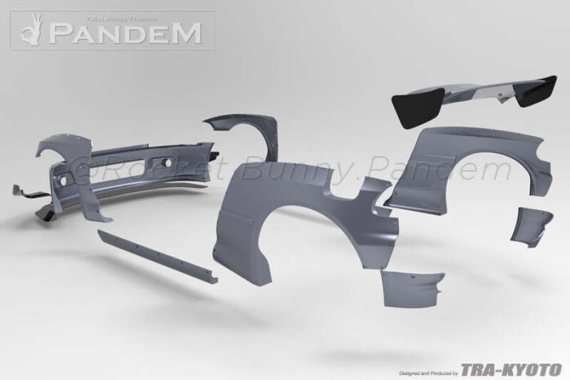 GReddy 92-95 Honda Civic Rocket Bunny Full Wide-Body Aero Kit thumbnail 7