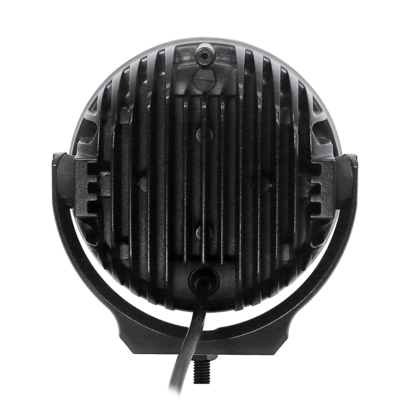 Go Rhino Xplor Bright Series Round LED Driving Light Kit w/DRL (Surface Mount) 6in - Blk (2 pc) thumbnail 4