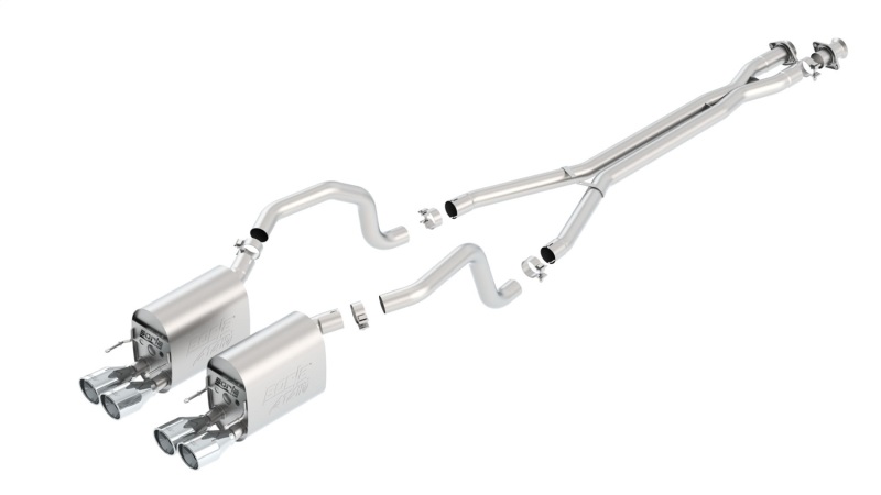 Borla 09-11 Chevrolet Corvette 6.2L V8 Aggressive ATAK Catback Exhaust thumbnail 4