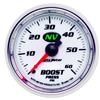 Autometer NV 52mm 0-60 PSI Boost Mechanical Gauge thumbnail 6