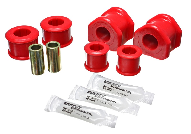 Energy Suspension 11-13 Ford Mustang Red 24mm Rear Sway Bar Bushings thumbnail 4