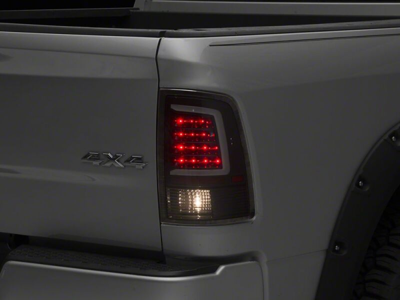 Raxiom 09-18 Dodge RAM 1500 Axial Series LED Tail Lights- Black Housing- Clear Lens thumbnail 8
