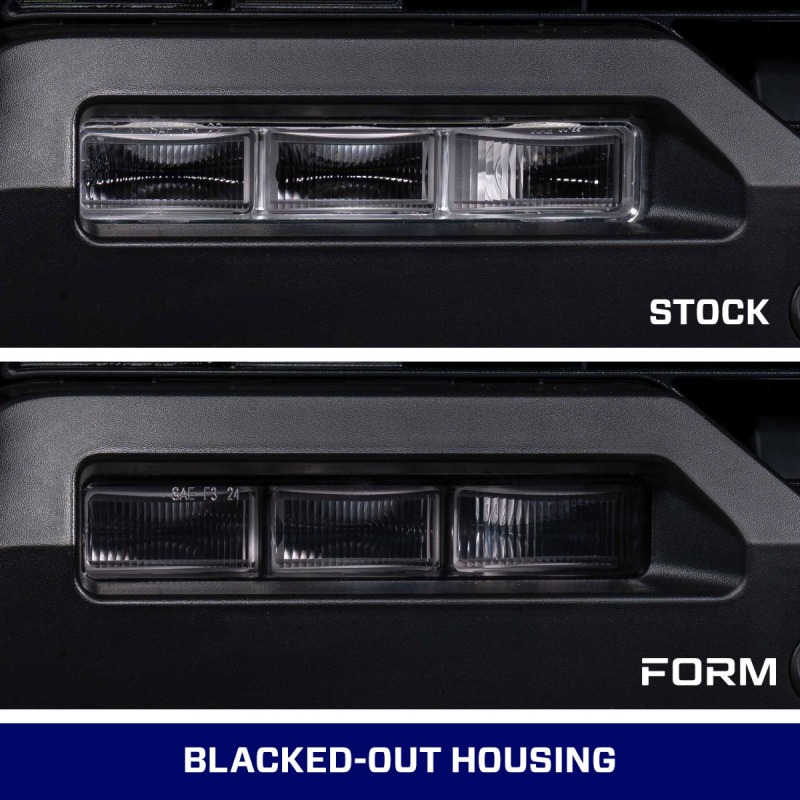 Form Lighting Type T3 Tacoma/Tundra/4Runner/Sequoia LED Fog Lights Yellow (Pair)