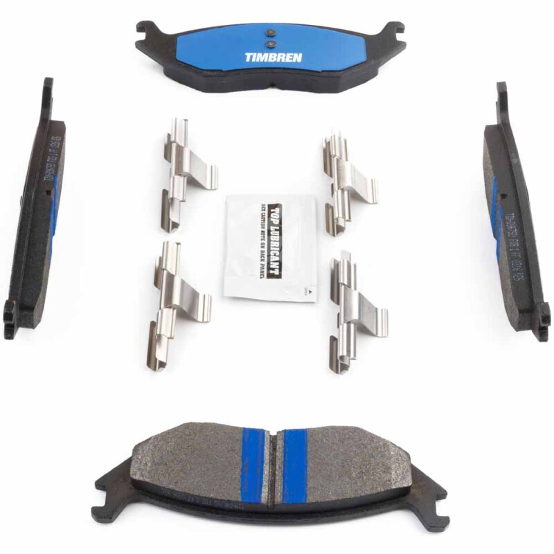 Timbren 03-18 Ram 1500/19-24 Ram 1500 Classic BES Severe Duty Semi-Metallic Brake Pads - Rear thumbnail 5