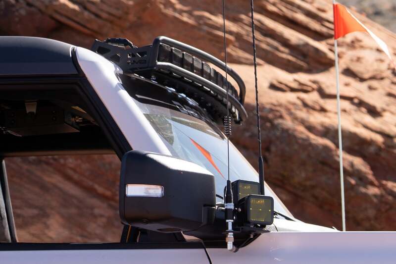 DV8 21+ Ford Bronco Curved Light Bracket for 12 3in. Pod Lights