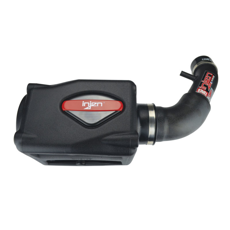 Injen 07-09 Wrangler 3.8L V6 w/ Box Wrinkle Black Power-Flow Air Intake System thumbnail 3