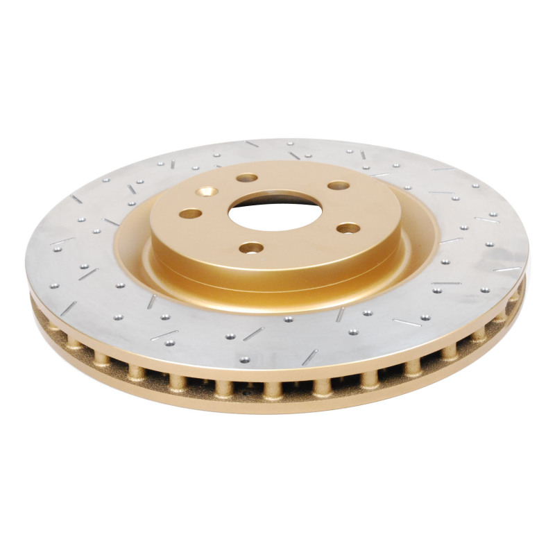 DBA HD Series 4000XS Brake Rotors DBA42604XS Disc Rotor, Cross-Drilled, Slotted, 4000 XS Series, Uni-Directional, Chevrolet, Camaro, Front, Each thumbnail 8